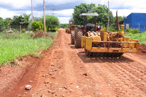 Conservação de estrada vicinal